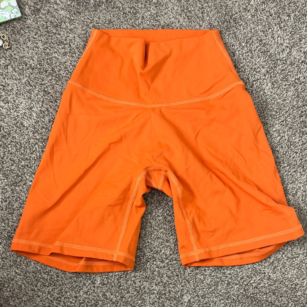NVGTN Vibrant Orange Bike Shorts